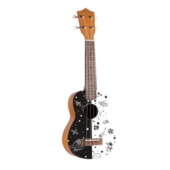 Bamboo U-21 Galactica Soprano Ukulele with Bag