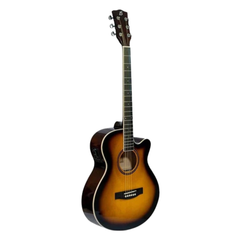 Bamboo GA-40 E-Acoustic Guitar with Bag – Sunburst