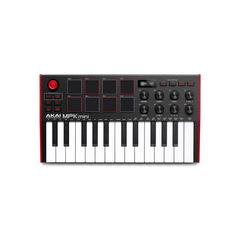 Akai Professional MPK Mini MK3 MIDI Keyboard Controller - Red | Melodica Music Store Dubai