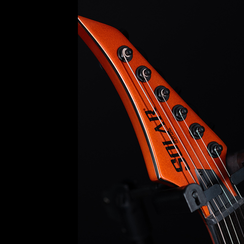 Solar GC1.6T-RSO with Black Racing Stripes - Orange Metallic