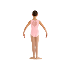 Bloch Girls Miame Heart Mesh Leotard