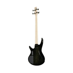 Ibanez GSR200SM bass guitar back view, gray burst body and maple neck