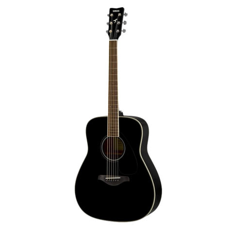 Yamaha FG820 Acoustic Guitar – Black