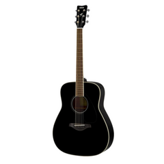 Yamaha FG820 Acoustic Guitar - Black | Melodica Music Store Dubai