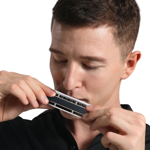 EAST TOP T1040 Chromatic Harmonica – Silver
