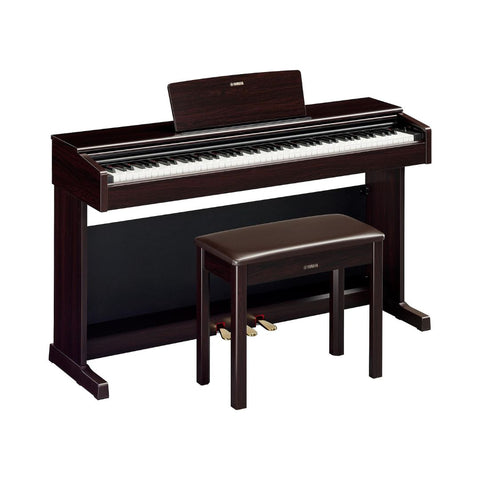 Yamaha YDP145 Digital Piano with Free Bench - Rosewood