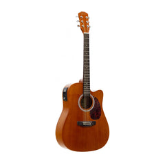 De Salvo AG1CEQMS 4/4 Semi Acoustic Guitar - Mahogany Satin