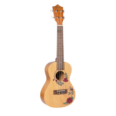 Bamboo U-23 Roses-S Concert Ukulele