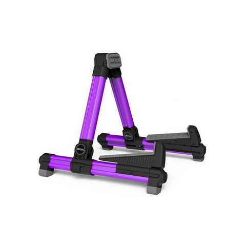 Aroma AGS-08 Foldable Guitar Stand – Purple