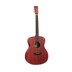 Tanglewood TWCR-O Acoustic Guitar – Thru Red Satin