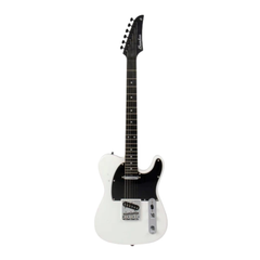 Bamboo ZYCAST Telecaster Electric Guitar with Bag – White