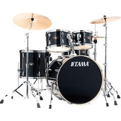 Tama Imperialstar IE52KH6W-HBK Drum Kit - Hairline Black | Melodica Music Store Dubai