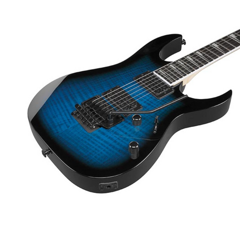 Ibanez GRG320FA‑TBS Electric Guitar– Transparent Blue Sunburst