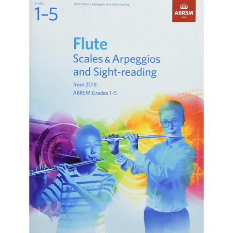 ABRSM Flute Scales & Arpeggios and Sight-Reading – Grades 1–5