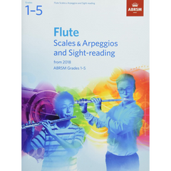 ABRSM Flute Scales & Arpeggios and Sight-Reading - Grades 1-5 | Melodica Music Store Dubai