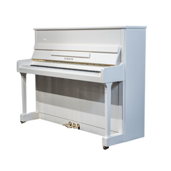 Yamaha U2H 1784367 Upright Piano silent System - White | Melodica Music Store Dubai