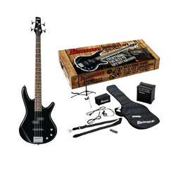 Ibanez IJSR190U Jumpstart Bass Pack - Black - Electric Guitar Set | Melodica Music Store Dubai