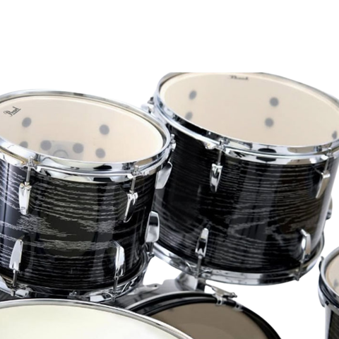 Pearl RS525SB Roadshow Drum Set – Midnight Chrome Vortex
