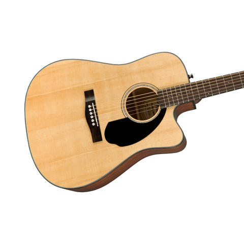 Fender CD-60SCE Dreadnought E-Acoustic Guitar – Natural