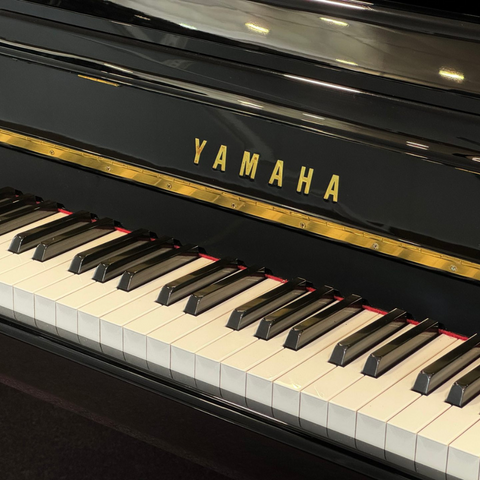 Yamaha B113 Upright Piano – Black (Renewed)