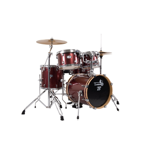 Tamburo T5 Series Master 22" Drum Kit – Red Sparkle