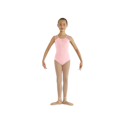 Bloch Girls Miame Heart Mesh Leotard
