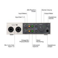 Universal Audio Volt 2 Gen 2 USB-C Audio Interface