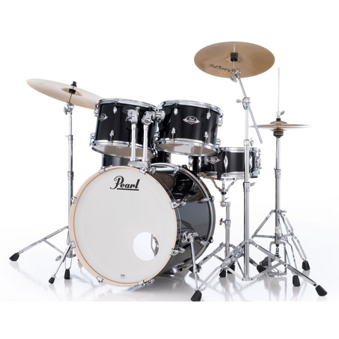 Pearl Export EXX725SPN/C Drum Set with Hardware and Throne