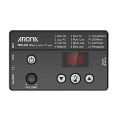 مجموعة الطبول الإلكترونية Aroma TDX-16S All-Mesh