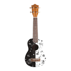 Bamboo U-21 Galactica Soprano Ukulele with Bag
