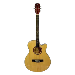 Bamboo GA-40 Acoustic-Electric Guitar with Bag – Natural