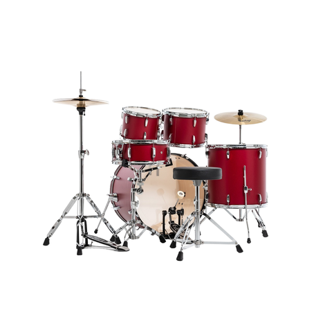 Pearl RS525SC Roadshow Drum Set – Matte Red Wine Finish
