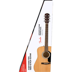 Fender FA-115 Dreadnought Acoustic Guitar Pack – Natural
