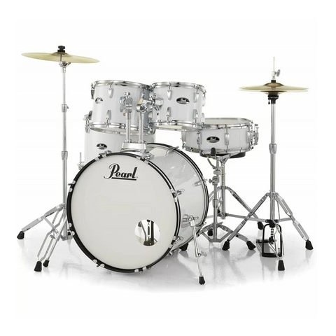 Pearl Roadshow RS525SC/C33 5-Piece Drum Set – Pure White