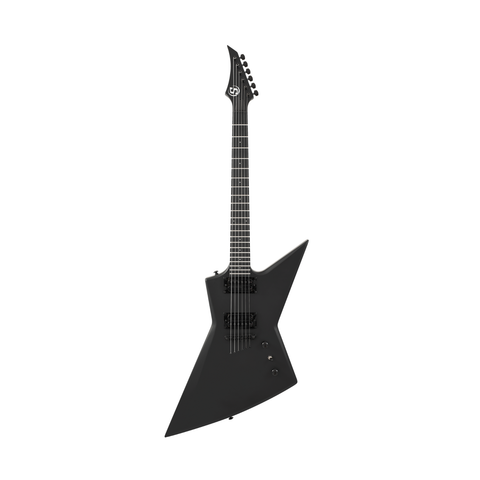 S by Solar EB4.6C Electric Guitar – Carbon Black Matte