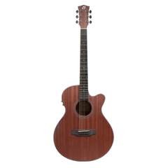 Bamboo GA-40 Mahogany E-Acoustic Guitar with Bag