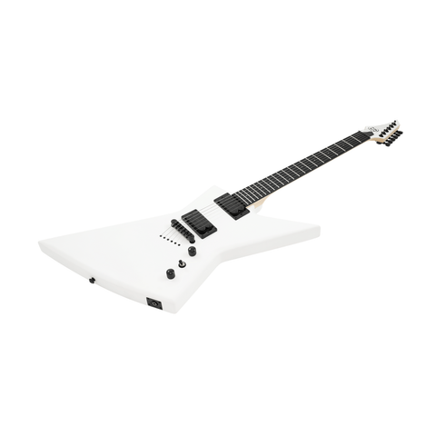 S by Solar EB4.6W Electric Guitar – White Matte