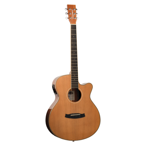 Tanglewood TW4CE-NA-S Winterleaf Electric Acoustic Guitar - Brown