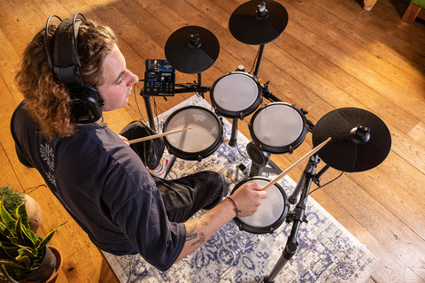 Alesis Nitro Max 8 Pcs Electronic Drum Kit with Mesh Head & BT