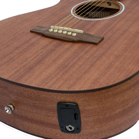 Bamboo GA-38 Semi-Acoustic Guitar - Mahogany