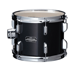 Tama Stagestar tom drum in black night sparkle with chrome hardware