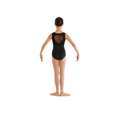 Bloch Girls Miame Heart Mesh Leotard
