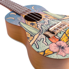 Bamboo U-23 Cool Beach-S Concert Ukulele