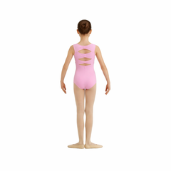 Bloch Girls Gladiolus Diamond Back Leotard – Candy Pink