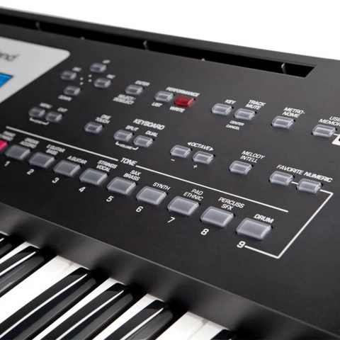 Roland BK-3 Portable 61 Key Backing Keyboard - Black