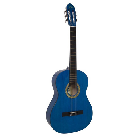 De Salvo CG34BL 3/4 Classical Guitar - Blue