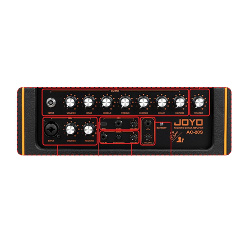 JOYO AC-20S Acoustic Guitar Amplifier – Black