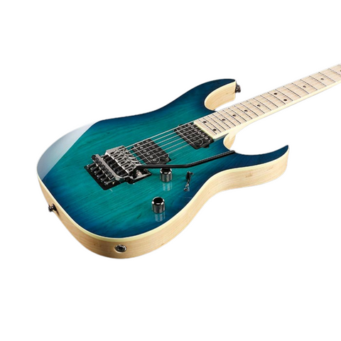 Ibanez RG652AHM Prestige Electric Guitar – Nebula Green Burst