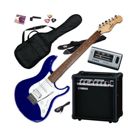 Yamaha EG112GPII Electric Guitar Pack - Metallic Blue