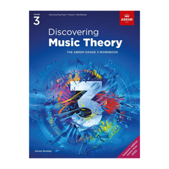 ABRSM Discovering Music Theory - Grade 3 Workbook | Melodica Music Store Dubai
